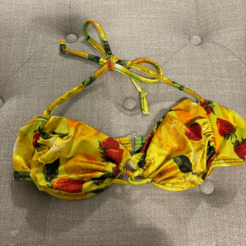Pierre Cardin Fruit Print Bikini Top